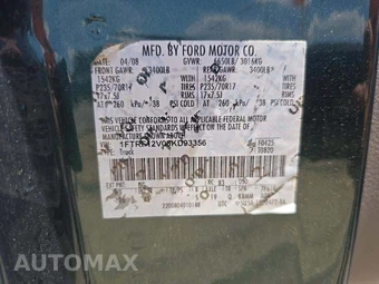 2008 Ford F-150 XL Regular Cab Medium Bed – miniatura 5