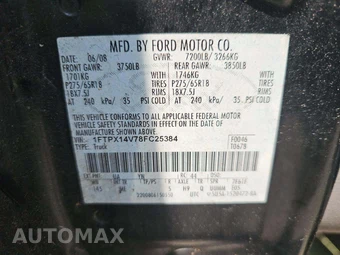 2008 Ford F-150 XLT Extended Cab Medium Bed w/Rear Doors – miniatura 5