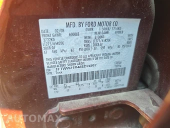 2008 Ford Super Duty F-350 Lariat Crew Cab Medium Bed - miniatura 19