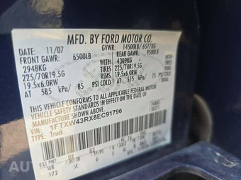 2008 Ford Super Duty F-450 Lariat Crew Cab Long Bed - miniatura 5