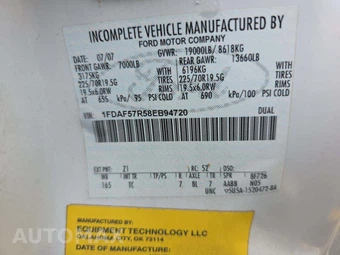 2008 Ford Super Duty F-550 Cab Chassis XL Regular Cab DRW - miniatura 5