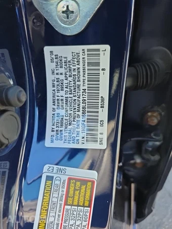 2008 Honda Civic Sedan EX - miniatura 30