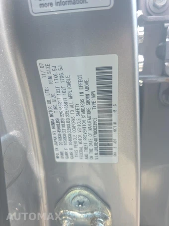 2008 Honda CR-V EX-L – miniatura 11