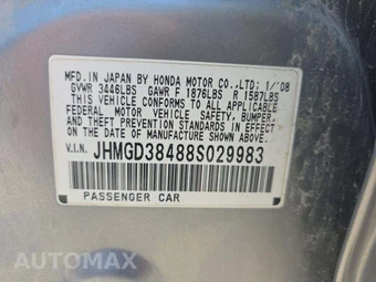2008 Honda Fit - miniatura 2