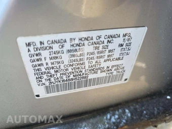 2008 Honda Ridgeline RTS Crew Cab Medium Bed – miniatura 5