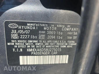 2008 Hyundai Elantra SE – miniatura 14