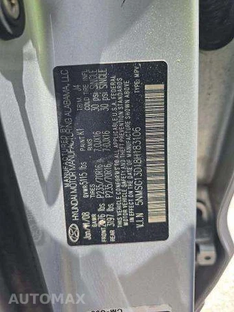 2008 Hyundai Santa Fe GLS – miniatura 5