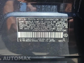 2008 Lexus IS 250 – miniatura 18