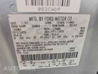 2008 Lincoln Mark LT Crew Cab Short Bed – miniatura 14