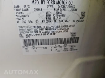 2008 Lincoln MKX – miniatura 14