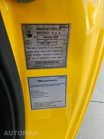 2008 Maserati GranTurismo Base - miniatura 60