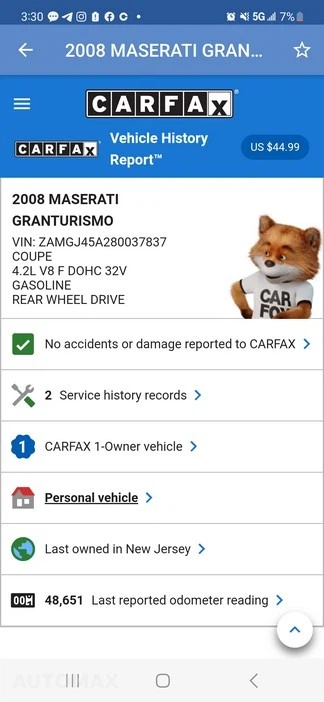 2008 Maserati GranTurismo Base - miniatura 67