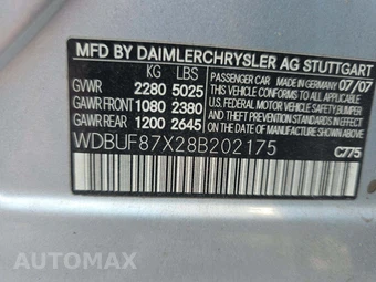 2008 Mercedes-Benz E 350 4MATIC Sedan – miniatura 5