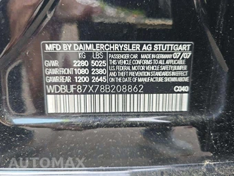 2008 Mercedes-Benz E 350 4MATIC Sedan – miniatura 2