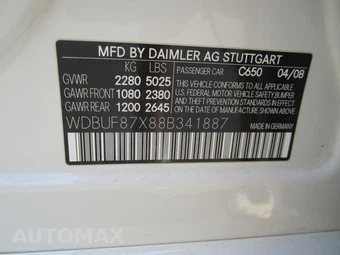 2008 Mercedes-Benz E-Class Base – miniatura 33
