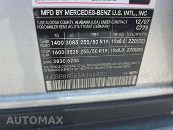2008 Mercedes-Benz ML 350 - miniatura 2