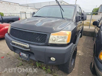 2008 Nissan TITAN SE Crew Cab Short Bed - car from the USA, Manheim Buy-Now listing at AUTOMAX
