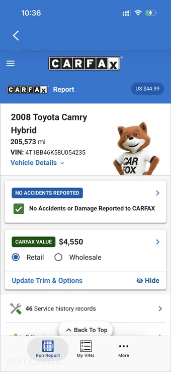 2008 Toyota Camry Hybrid - miniatura 22