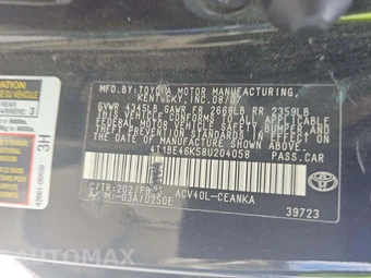 2008 Toyota Camry LE – miniatura 5