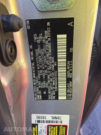 2008 Toyota Sequoia Limited – miniatura 15
