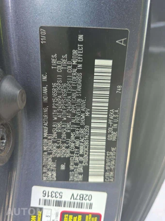 2008 Toyota Sienna CE Minivan 8-Passenger 119.3" WB - miniatura 5