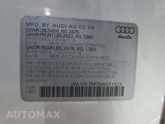 2009 Audi Q5 Premium – miniatura 5