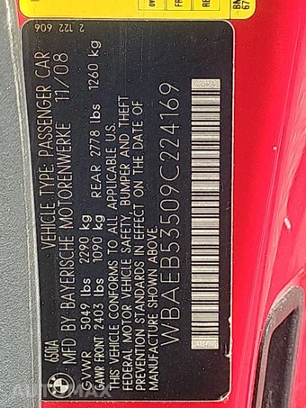 2009 BMW 6 Series Convertible 650i – miniatura 14