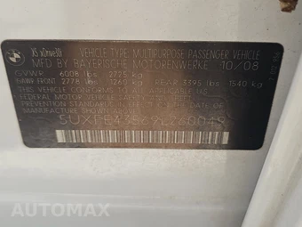 2009 BMW X5 Sports Activity Vehicle xDrive30i - miniatura 15