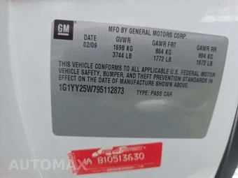 2009 Chevrolet Corvette Coupe 1LT - miniatura 5