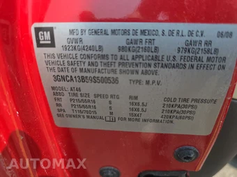 2009 Chevrolet HHR LS 1LS – miniatura 14