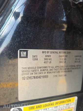 2009 Chevrolet Malibu LT 1LT - miniatura 14