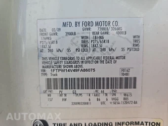2009 Ford F-150 Lariat Crew Cab Medium Bed - miniatura 14