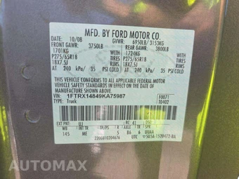 2009 Ford F-150 STX Extended Cab Medium Bed w/Rear Doors – miniatura 5