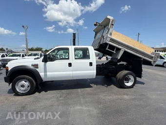 2009 Ford Super Duty F-450 Cab Chassis XL Crew Cab DRW - miniatura 8