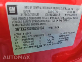 2009 GMC Sierra 1500 SLE Crew Cab Short Bed 3SA - miniatura 5