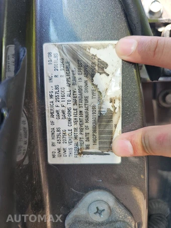 2009 Honda Accord Sedan EX-L - miniatura 14