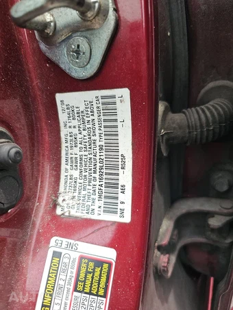 2009 Honda Civic Sedan EX-L – miniatura 14
