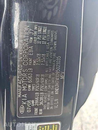 2009 Kia Borrego EX – miniatura 6