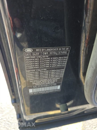 2009 Land Rover Range Rover Sport HSE – miniatura 14