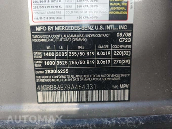 2009 Mercedes-Benz ML 350 – miniatura 5