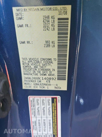2009 Nissan Altima 2.5 S Coupe - miniatura 5