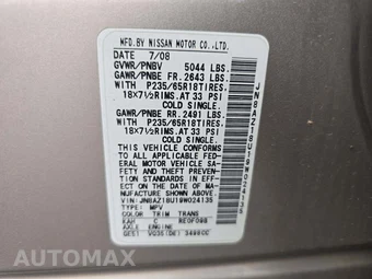2009 Nissan Murano S – miniatura 2