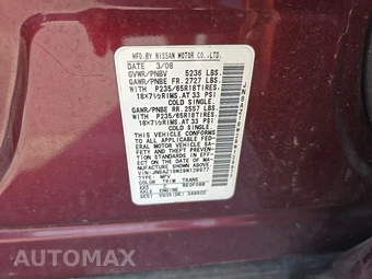 2009 Nissan Murano S – miniatura 14