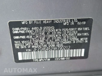 2009 Subaru Forester 2.5X Limited – miniatura 14
