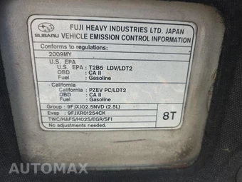 2009 Subaru Outback 2.5i – miniatura 20