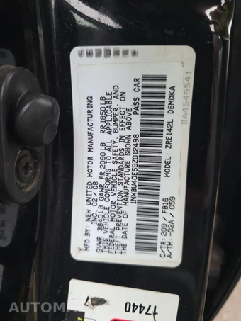 2009 Toyota Corolla S - miniatura 14