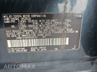 2009 Toyota RAV4 Limited – miniatura 21