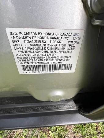 2010 Acura MDX w/Technology Pkg - miniatura 11