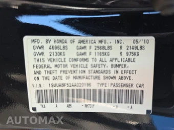 2010 Acura TL w/Technology Pkg – miniatura 14