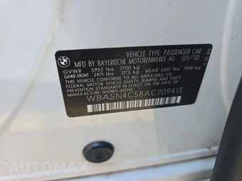 2010 BMW 5 Series Gran Turismo 550i Hatchback - miniatura 14